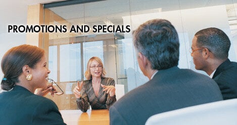 Promotions and Specials